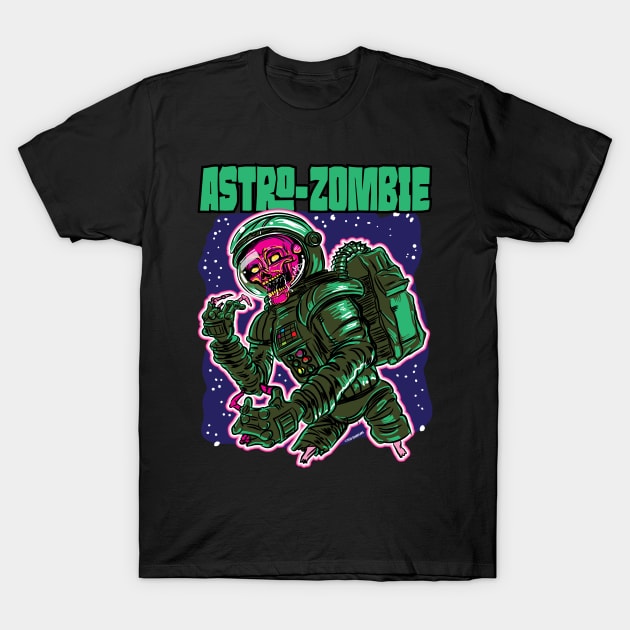 Astro-Zombie Zombie Astronaut T-Shirt by eShirtLabs